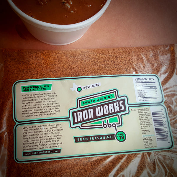 Iron Works BBQ Bean Seasoning (1 pound)